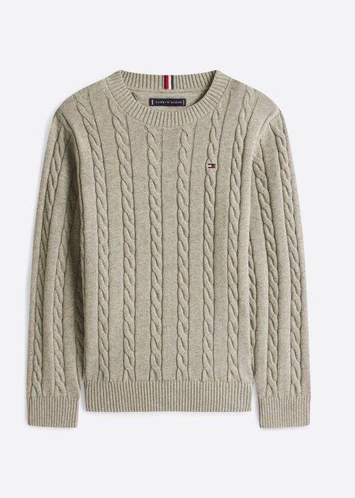 Tommy Hilfiger adījums Cotton Cable Sweater