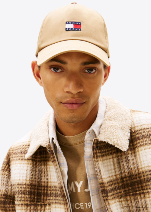 Tommy Jeans cepure ar nagu Heritage