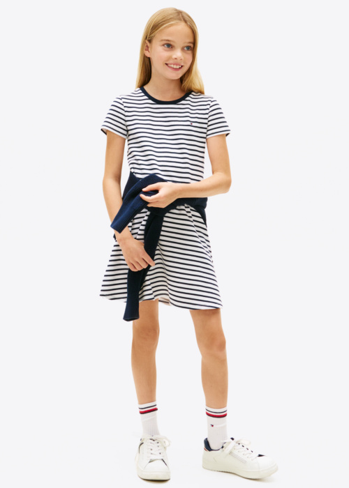 Tommy Hilfiger kleita Nautical Stripe Skater Dress Ss