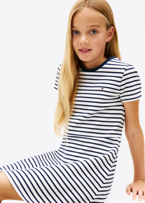 Tommy Hilfiger kleita Nautical Stripe Skater Dress Ss