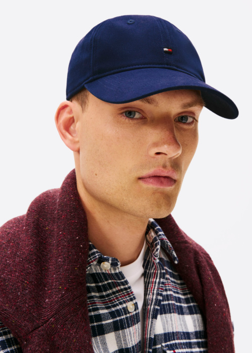 Tommy Hilfiger cepure ar nagu Flag