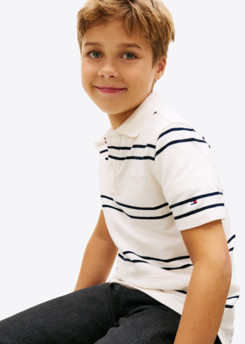 Футболка Embossed Graphic Поло Ss Tommy Hilfiger