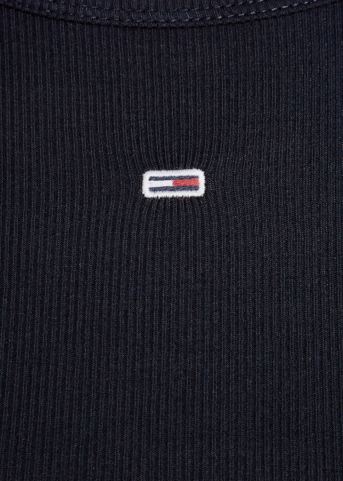 Tommy Jeans T-krekls Tjw Slim Essential Rib Ls