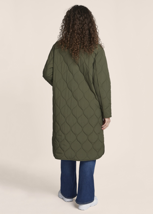Tommy Jeans pavasara-rudens mētelis Tjw Onion Quilt Coat Ext