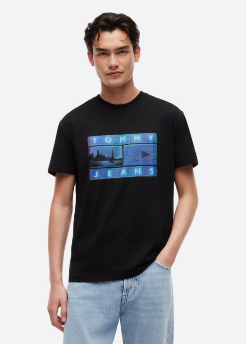 Tommy Jeans T-krekls Reg Photo Flag