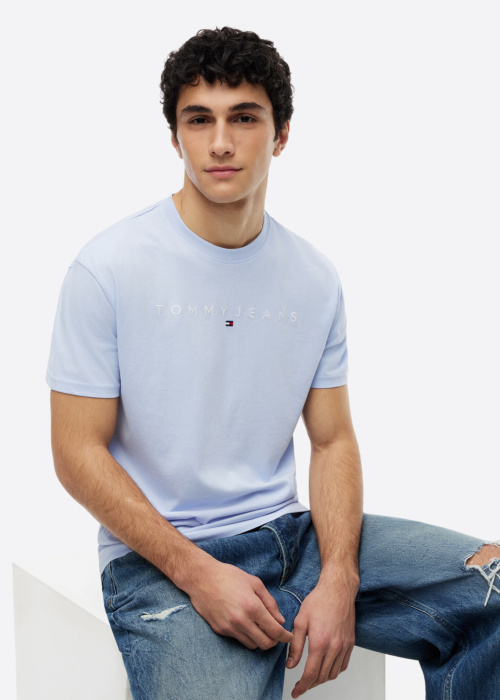 Tommy Jeans T-krekls Reg Linear Logotips