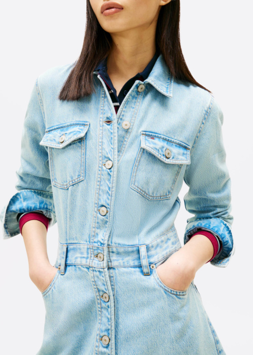 Tommy Jeans džinsa kleita