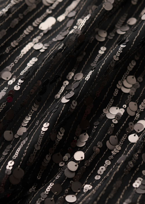 SuperDry svētku kleita Volume Tiered Mesh