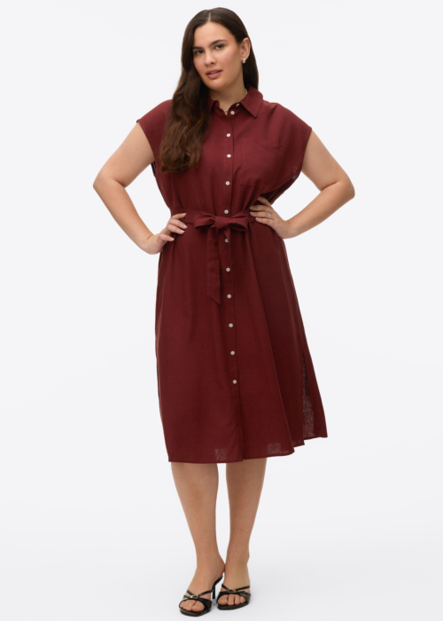 Рубашка-платье Mymilo Vero Moda Curve