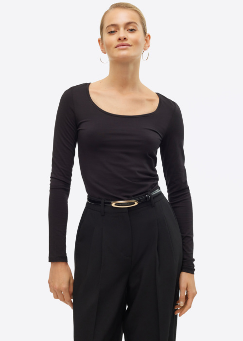 Vero Moda T-krekls ar garām piedurknēm Maxi