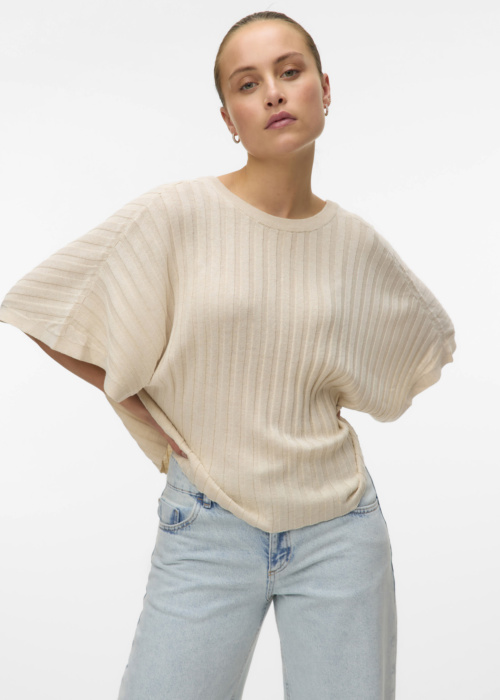 Блуза барбадос Ss V-back Пуловер Ga Se Vero Moda