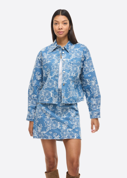 Джинсовая куртка Ianais New Jacquard Vila