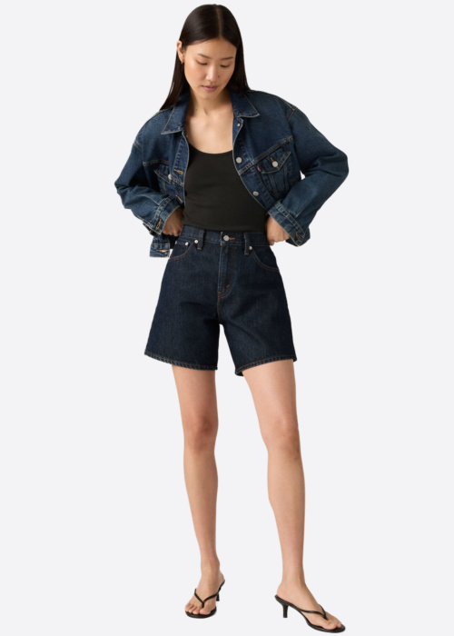Levi's džinsa bikses High Baggy Short