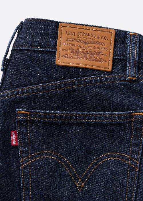 Levi's džinsa bikses High Baggy Short