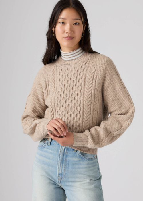 Levi's adījums Jolie Cable Crewneck