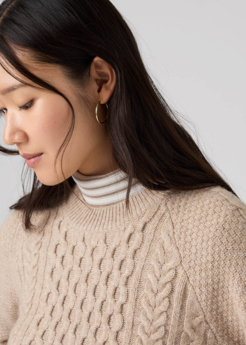 Levi's adījums Jolie Cable Crewneck