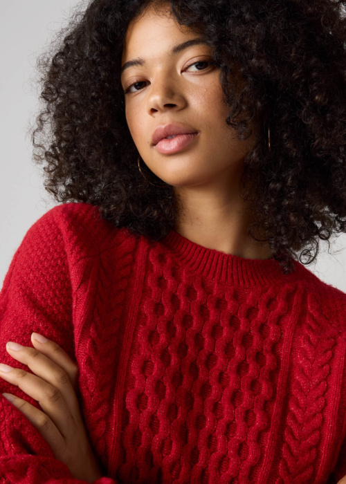 Levi's adījums Jolie Cable Crewneck