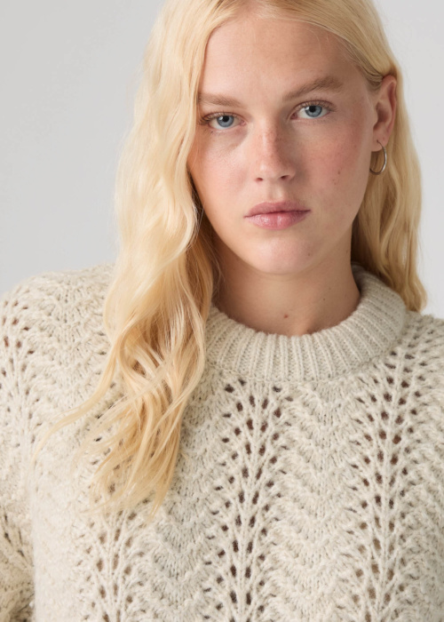 Levi's adījums Charlotte Pointelle Crewneck
