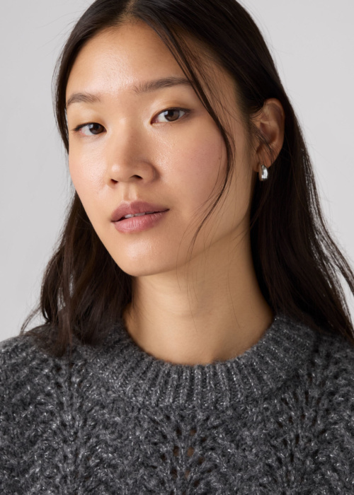 Levi's adījums Charlotte Pointelle Crewneck