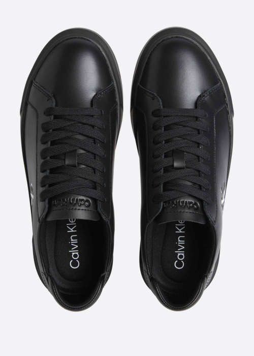 Calvin Klein brīvā laika apavi Basket Cupsole Laceup Lth Ml