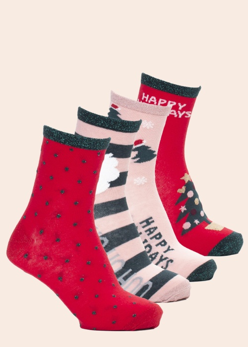 Носки в подарочной упаковке 4 пары Vero Moda