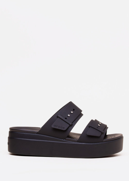 Сандалии Brooklyn Buckle Low Wedge Crocs