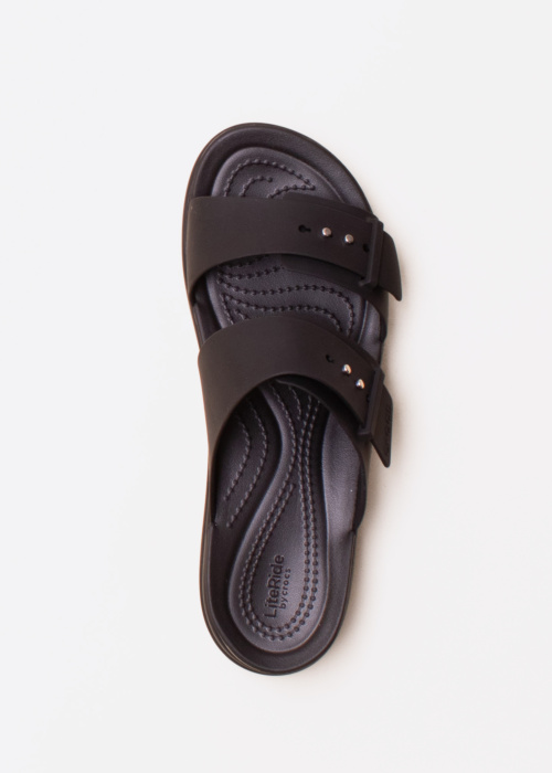 Сандалии Brooklyn Buckle Low Wedge Crocs