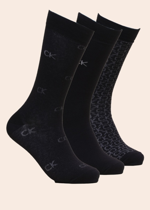 Calvin Klein zeķes 3 pāri dāvanu kastītē