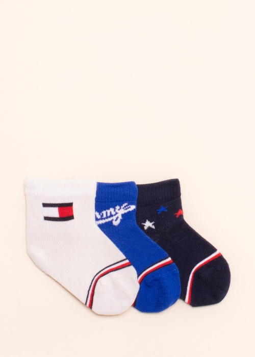 Tommy Hilfiger zeķes 3 pāri dāvanu kastītē
