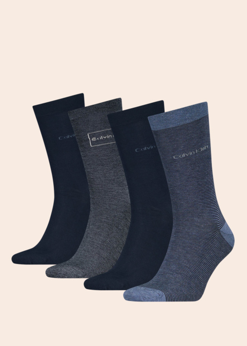Носки 4 пары в подарочной коробке Calvin Klein