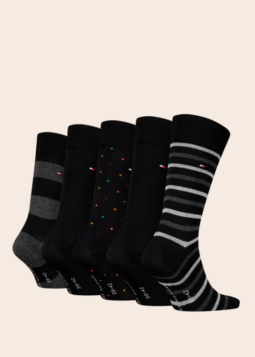 Tommy Hilfiger zeķes 5 pāri dāvanu kastītē