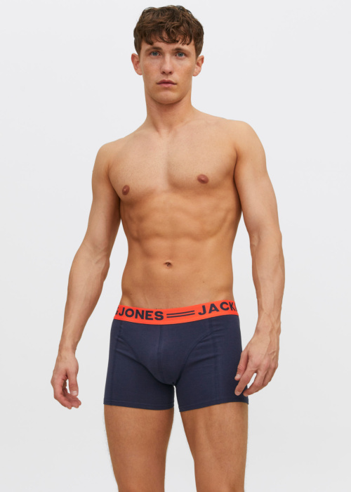 Jack & Jones bokseršorti Lichfield Trunks 3 Pack