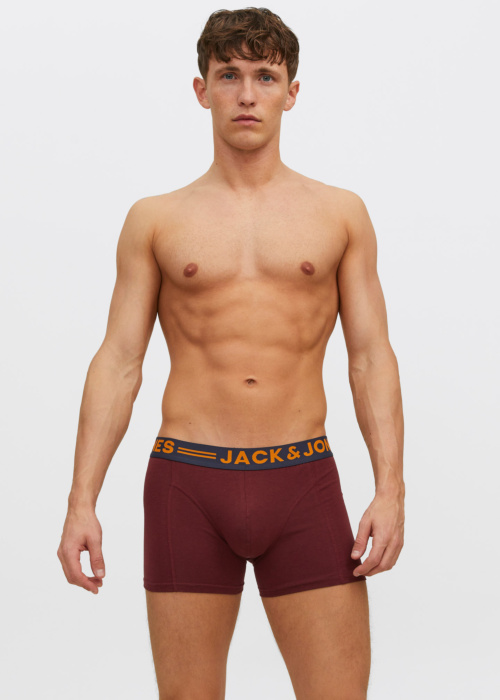 Jack & Jones bokseršorti Lichfield Trunks 3 Pack