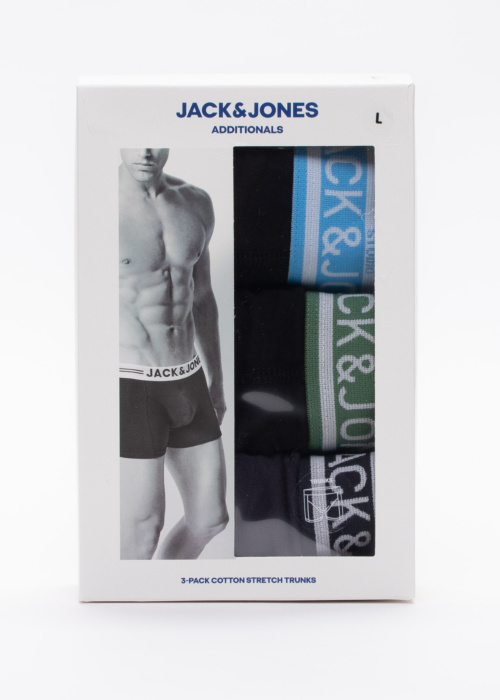 Jack & Jones bokseršorti 3pac Teddy kastītē