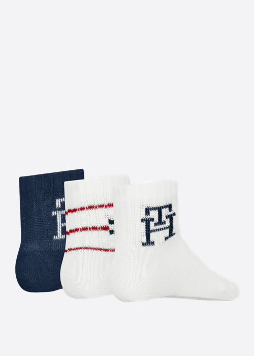 Tommy Hilfiger zeķes 3 pāri dāvanu kastītē