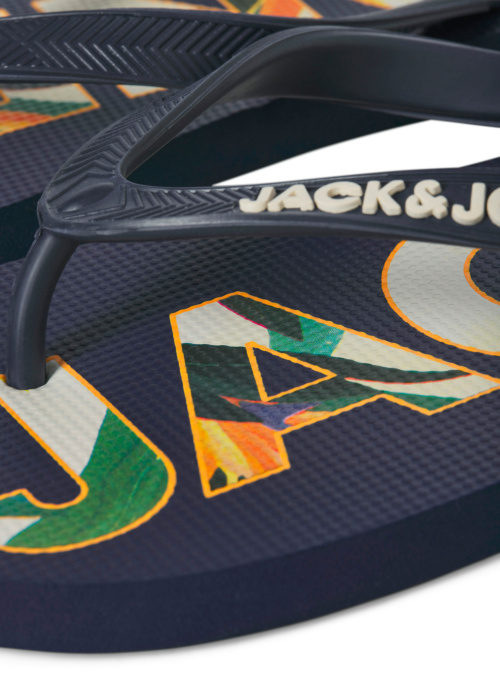 Шлёпанцы логотип Jack & Jones