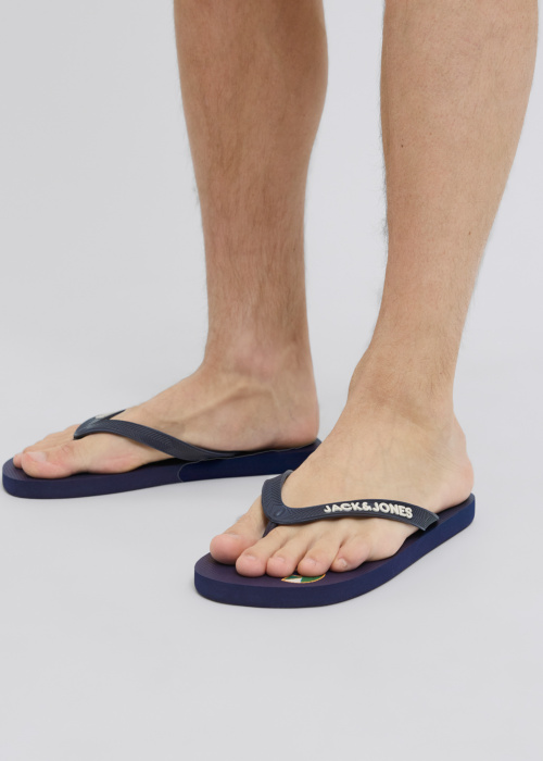 Шлёпанцы логотип Jack & Jones