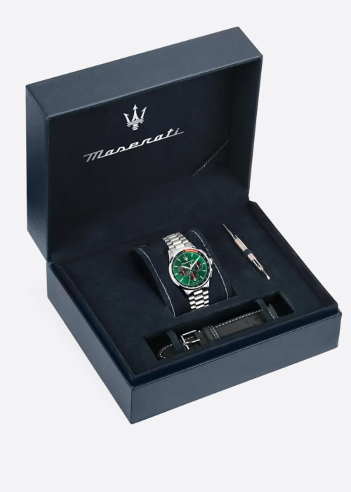 Maserati rokas pulkstenis dāvanu kastītē