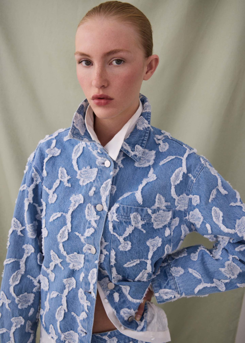 Vila džinsa jaka Ianais