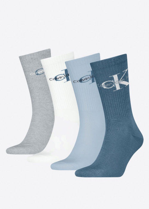 Calvin Klein zeķes 4 pāri dāvanu kastītē