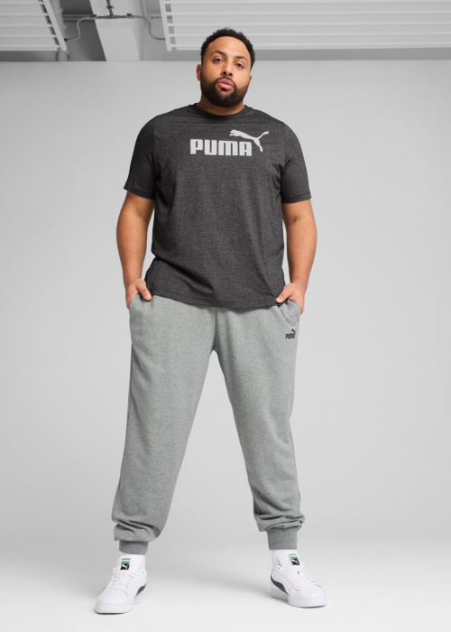 Puma T-krekls Ess No.1 Logotips Heather