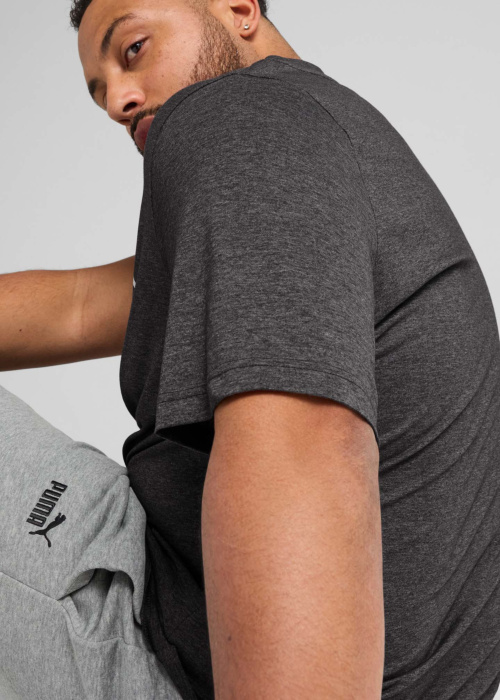 Puma T-krekls Ess No.1 Logotips Heather