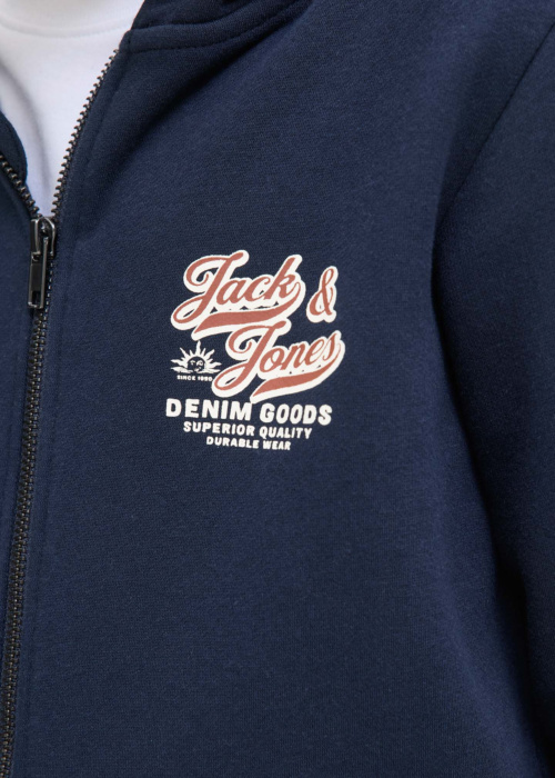 Jack & Jones džemperis Logotips Sweat Ziphood 2col Jnr
