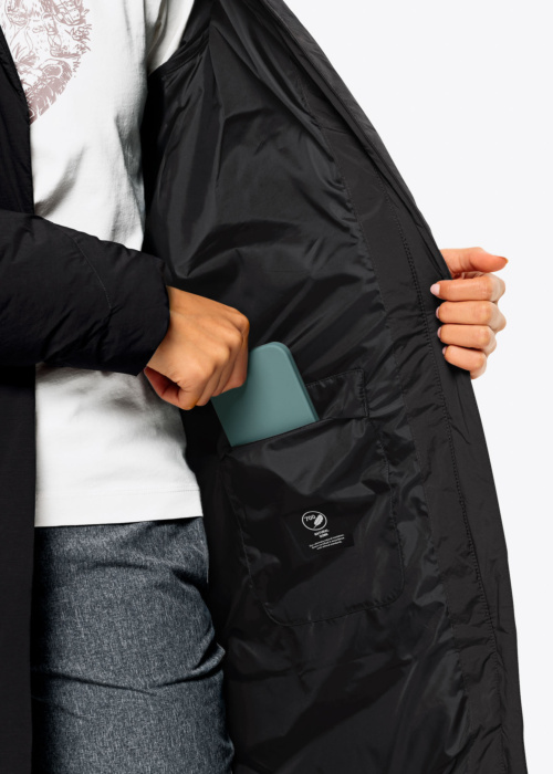 Пуховое пальто Jack Wolfskin