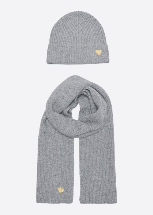 Комплект зимней шапки и шарфа Only