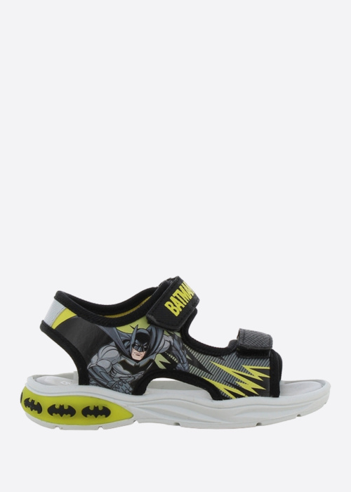 Leomil sandales ar gaismiņām Batman