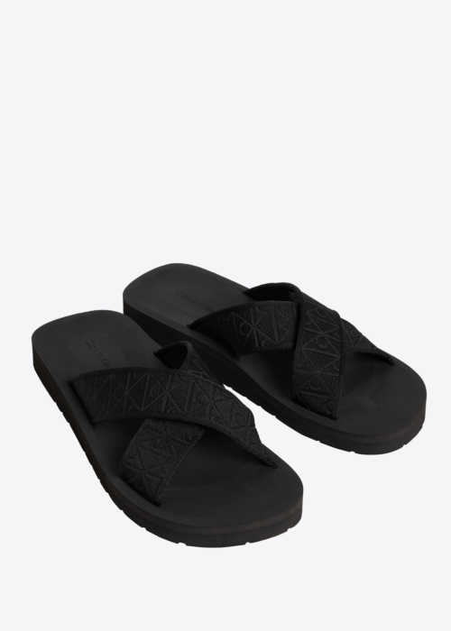 Calvin Klein sandales Ess Diecut Xcross Wb Aop