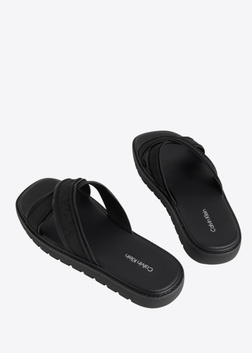 Calvin Klein sandales Sq Molded Xcross Wb