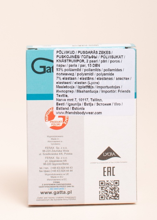 Гольфы 2paari 15den Gatta