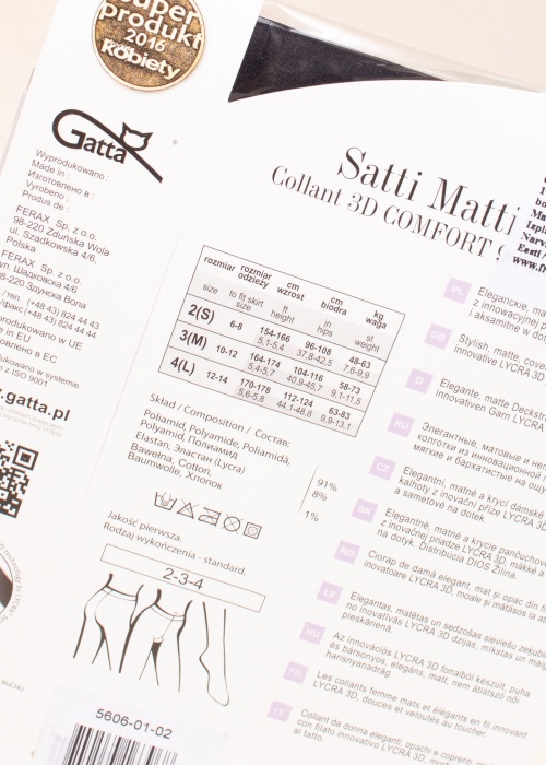 Gatta zeķubikses Satti Matti 90den